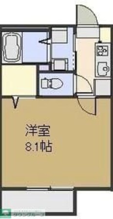 アパートメントK-III(アパートメントケースリー)の物件間取画像